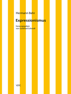 cover image of Hermann Bahr / Expressionismus